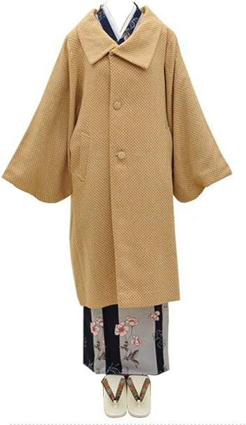 Amazon ナカノヒロミチ Hiromichi Nakano ロングコート ベージュ コート アウター レディース 和洋兼用 ブランド 和装 コート 防寒 冬用 着物コート カジュアル フォーマル 8031 A コート ジャケット 通販