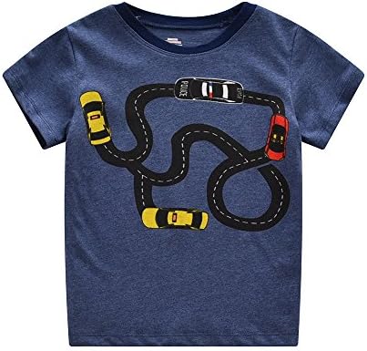 Toddler Boys Pajamas CNBABY The Moving Cars Cotton Sleepwear for Kids Clothes