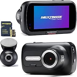 Nextbase 322GW Dash Cam Front + Rear Window Camera