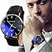 LSVTR Luxury Leather Mens Quartz Analog Watch Watches Good Gift for you