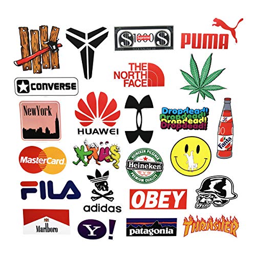 2 Stickers+Computer+Wardrobe+Skateboard+Motorcycle