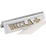 RizlaRegular Silver Rolling Paper - 10 Packs