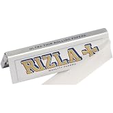 Rizla Silver Cigarette Rolling Papers - 10 Packets