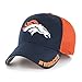 OTS NFL Denver Broncos Men's Hursh Center Stretch Fit Hat, Team Color, Large/X-Large