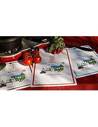 Camping para foodies flexible corte esteras con Re