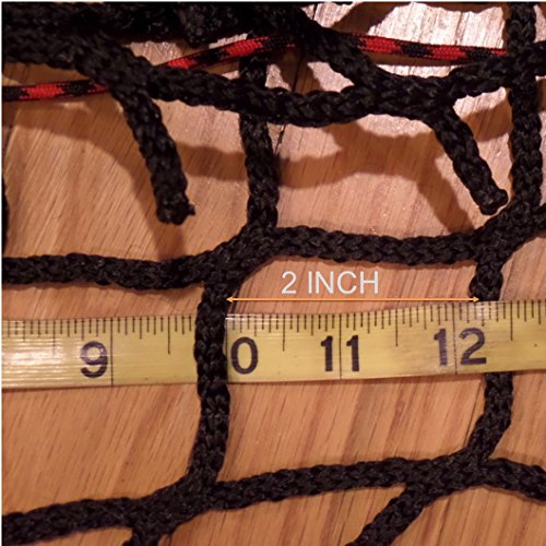 Hay Bag 40" Slow Feed Handy Hay Net for Horse and Equestrian, Better for Digestion and Weight Control, Preventing Bloat and Bolic Choke (Black) - Thumbnail 5