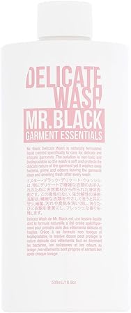 Amazon ミスター ブラック Mr Black ウォッシュリキッド デリケート 500ml Mr Black ミスターブラック おしゃれ着洗剤