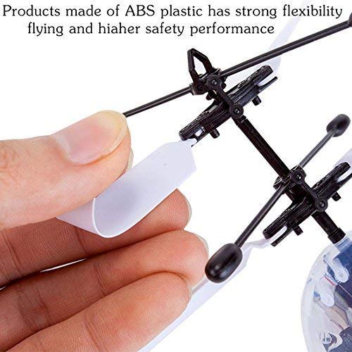 LISOPO Kid RC Toys, RC Flying Ball, Infrared Induction Helicopter Ball with Shinning LED Lights Built-in and Remote Control Toys for Boys and Girls