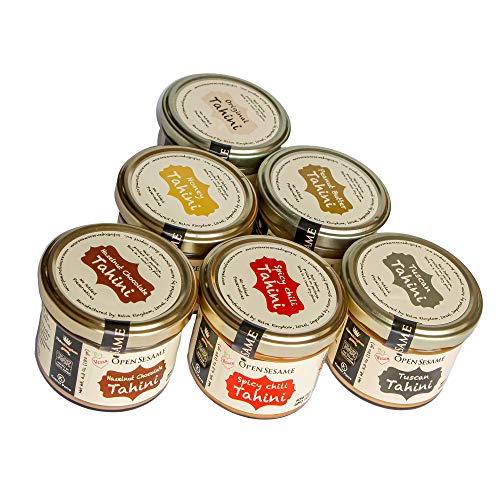 Open Sesame Flavored Tahini Spread, Vegan, MSG Free, GMO Free, Original Tahini (6.3 Oz)