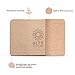 Cork Yoga Block with 6' Strap, Set is for Fitness, the Gym and Pilates, Tested & Guaranteed to Improve Poses, Strength and Balance (9