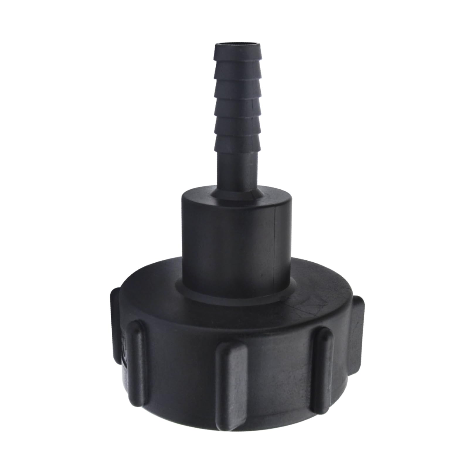 Tank Hose Adapter Plastic IBC Tank Adapter Garden Hose Adapter Fittings Tools 60mm Thread Import to 1/2"(12mm) Connect Hose (Pack of 1)