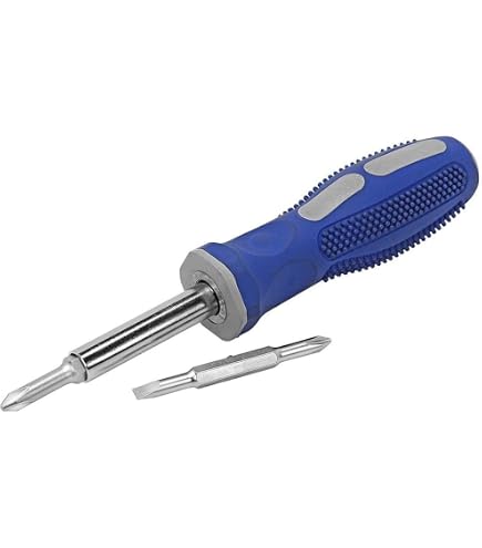 thumbnail image 2 of Handy 4-in-1 Multi-Functional Screwdriver With Magnetic Tip & Extra Bits - Compact Tool Kit 2 of 5