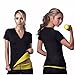 Zaza Neoprene Body Shaper Sweat Tshirt Slimming Top Weight Loss (XXXL)
