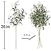 4 Pcs Artificial Olive Plants Branches Fake Fruits Silk Plants Plant