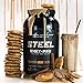 Steel Supplements Whey-PRO Whey Protein Powder Supplement Supports Lean Muscle Gains 3 Pounds (Snickerdoodle)