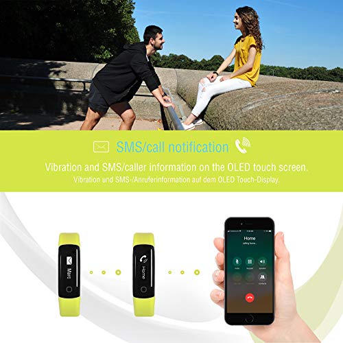 Wellsmart Cardio Sport+ armband, wellness, smartwatch, fitnesstracker, hartslagmeter voor zwemmen, sauna, stoombad… - Image 6