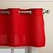 Lorraine Home Fashions, Red Jackson inch, Valance 58 in x 12