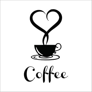 Cafetería Restaurante decoración de la pared calcomanías decoraciones