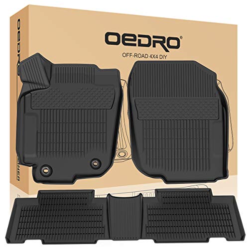 oEdRo Floor Mats Fit for 20132018 Toyota RAV4 (Standard Models ONLY