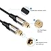 CableCreation Digital Optical Audio Cable, 50FT Toslink Male SPDIF Cable with Nylon Braided Fiber Optic Cord for Home Theater, Sound Bar, TV, PS4, Xbox, VD/CD & More, Black & Sliver