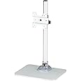 StarTech.com Single Monitor Stand - Adjustable - Supports Monitors 12'' to 34" (30.9lb/14kg) - Premium - Single Screen VESA Monitor Mount Stand - Silver , TAA (ARMPIVSTND)