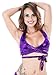 Holly Gibbons Women's Mermaid Halter Strappy Savage Wrap Around Brallete Top