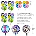 Video Game Party Supplies Decorations - for 16 Guests Birthday Party Favor for Boys , Includes Flatware, Spoons, Plates, Cups, Straws, Table Cover, Invitation Cards, Balloons,Cake Topper Tower,Banner