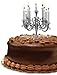 Genuine Fred Cake Candelabra Cake Topper with Candles