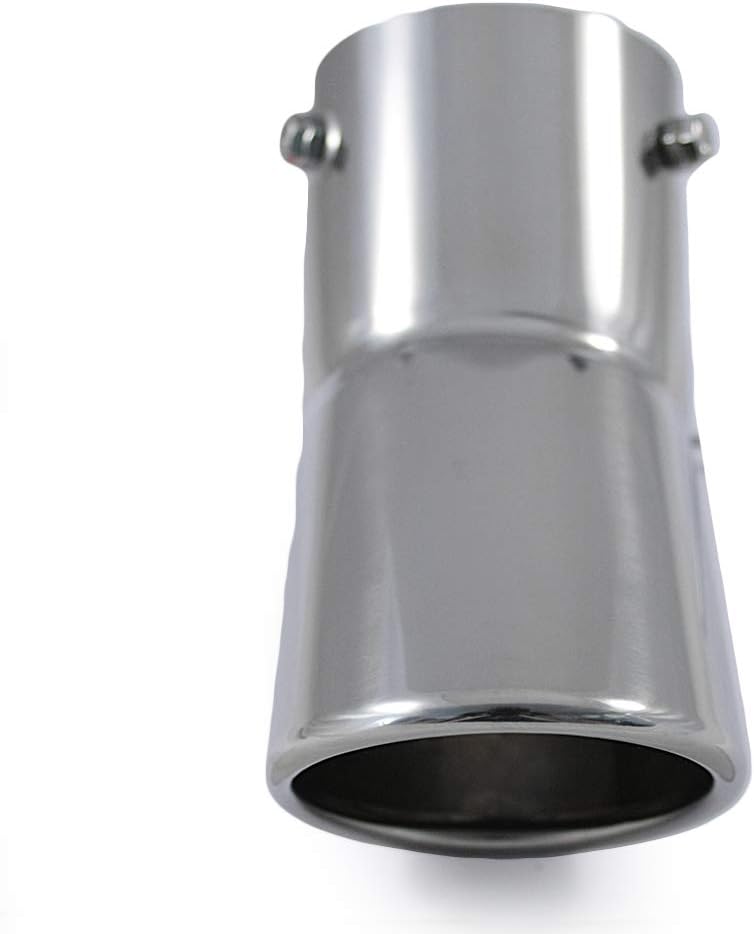 Exhaust Tip Trim Car End Pipe Tail Sport Muffler Stainless Steel Ø 70mm Chrome Universal - Image 4