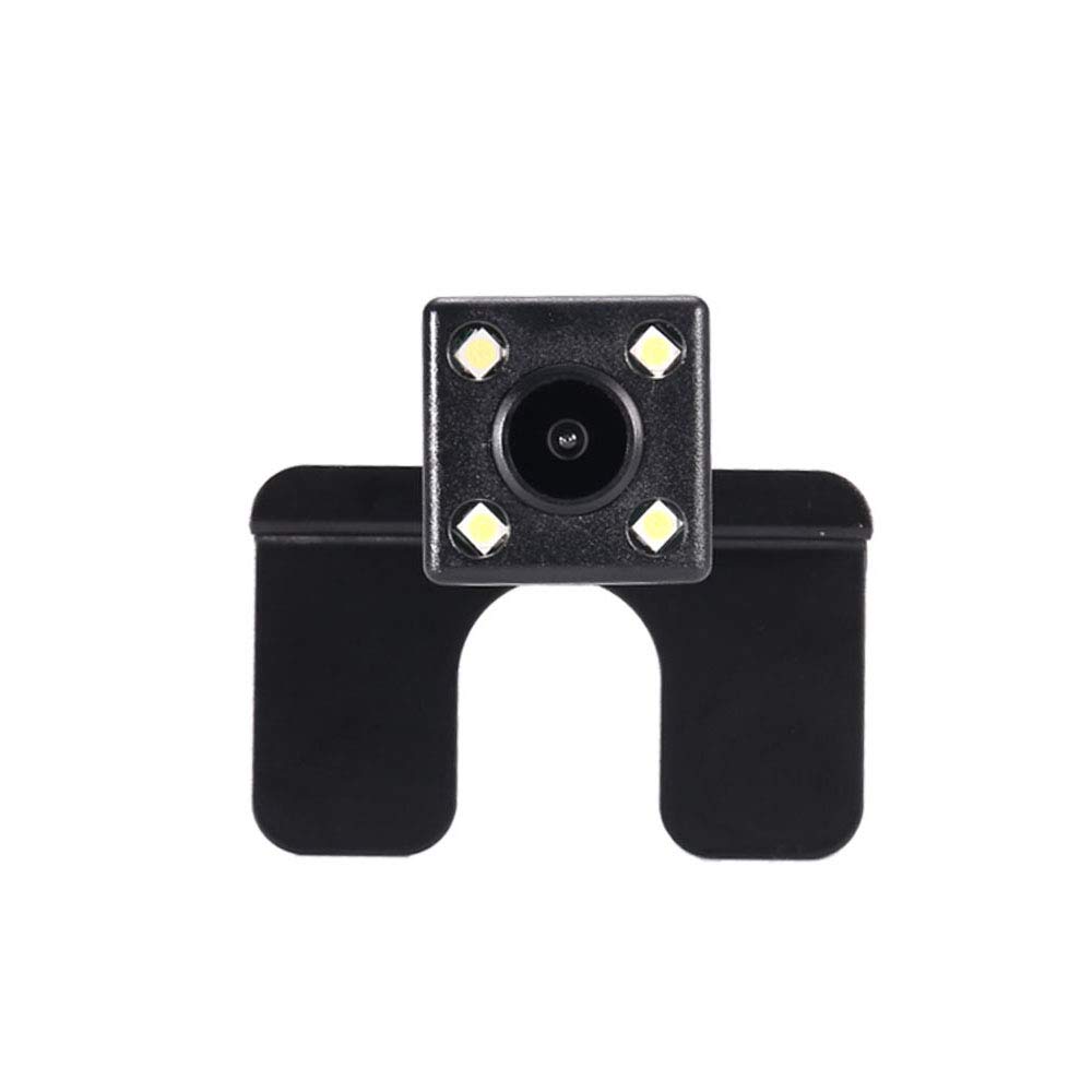 IP67 Car Rear View Camera with 4 LED Light Night Vision Back Up Camera for Nissan Micra/BMW Mini E46/VW Seat Altea Arosa ibiza Leon Toledo T3/Mercedes Benz E C CLS SLK AMG W202 W210/SAAB 93 95
