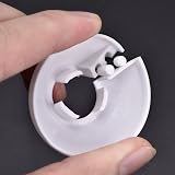 SuSohr 10x Plastic Radiator Pipe Collars Covers for 15mm Pipe White view 7