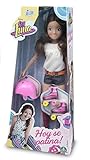 Soy Luna Disney Doll with Skates and Helmet