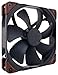 Noctua NF-A14 iPPC-3000 PWM, 4-Pin, Heavy Duty Cooling Fan with 3000RPM (140mm, Black) primary