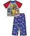 Pokemon Boys Pajamas (Little Kid/Big Kid) (6, Gray)