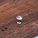 Towashine 10pcs 14x12mm Mini Crystal Door Knobs Decorative Jewelry Box Chest Case Drawer Cabinet Round Pull Handles