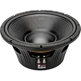 P-Audio SD15R100 15-Inch Neo 1200 Wrms 4800 Watts Peak Rolled Edge Double Woofer Low Frequency Driver with 4" Voice Coil 8 Ohms Auto Balanced Cooling