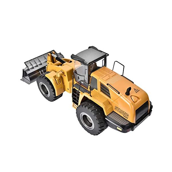 Zerone 2.4G Bagger RC Bagger,Bagger Spielzeug Ferngesteuertes Baufahrzeug 2.4G Elektronischer Bagger Engineering… – Bild 3