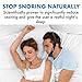 Pivit Premium Anti-Snore Halo Style Chinstrap Sleep Aid Snoring Stopper | One Size Fits Most | Comfortable Natural Snore Reducing Solution | Adjustable Anti-Snoring Chin Strap Devices for Men & Women