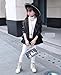 Girls Leather Coat Dress Outwear Windbreaker Kids Toddler Black 9T 10T Twins Dream