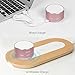 Unitek Qi Wireless Charged Bluetooth Speaker, Portable Outdoor Bluetooth V4.0 Speaker, Support Wired Charger, w/Enhanced Bass, FM Radio, Built-in Mic, Hands-Free & Micro SD Card Slot, Rose Gold