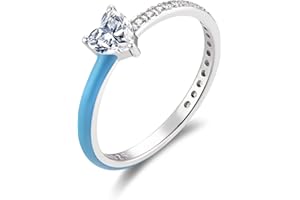 EACHSTYLE 925 Silver Rings, Inspirational Gift for Her, Fidget Ring, Self Love Ring, Anxiety Ring, Wave Ring, Mom Ring, Daughter Ring, Fidget Rings, Birthday Gifts for Women Girls