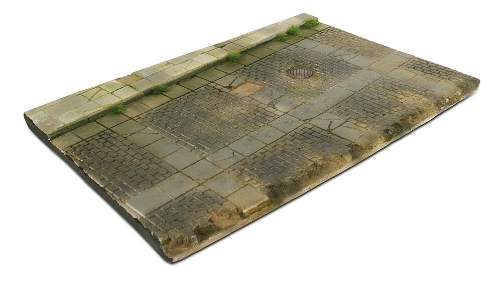 Vallejo Scenics - 1:35 Cobblestone Street 31cm x 21cm