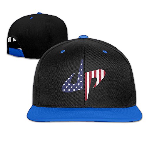 America Dude Perfect Extreme Sport Adjustable Casual Hip-hop Baseball Cap RoyalBlue