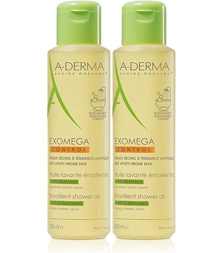 A-Derma Exomega Control 400ml Emollient Cream for Dry Skin