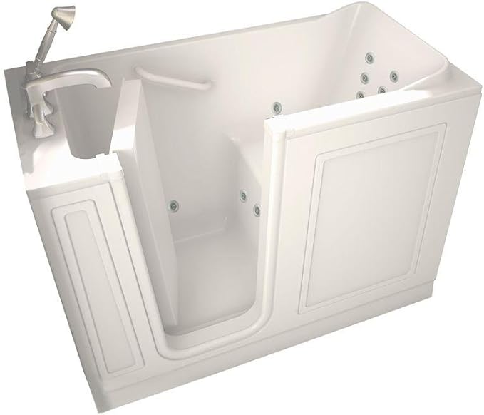 American Standard 2848.100.WL.WLW 28Inch by 48Inch WalkIn Bath