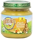 Earth's Best Peach Oatmeal Banana, 4 oz