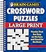 Brain Games - Crossword Puzzles - Large Print by