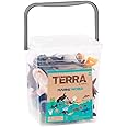 Terra by Battat – 60 Pieces Marine World Realistic Ocean Animal Toy Set – Plastic Sea Animal Figurines & Accessories – Includ