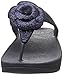 FitFlop Women's Glitterosa Flip Flop, Supernavy, 6 M US