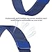 Hanlesi Band for Fitbit Charge 2 , Stainless Steel Bracelet Fitness Accessory Wristband for Fitbit Charge2 (Blue, 220mm)